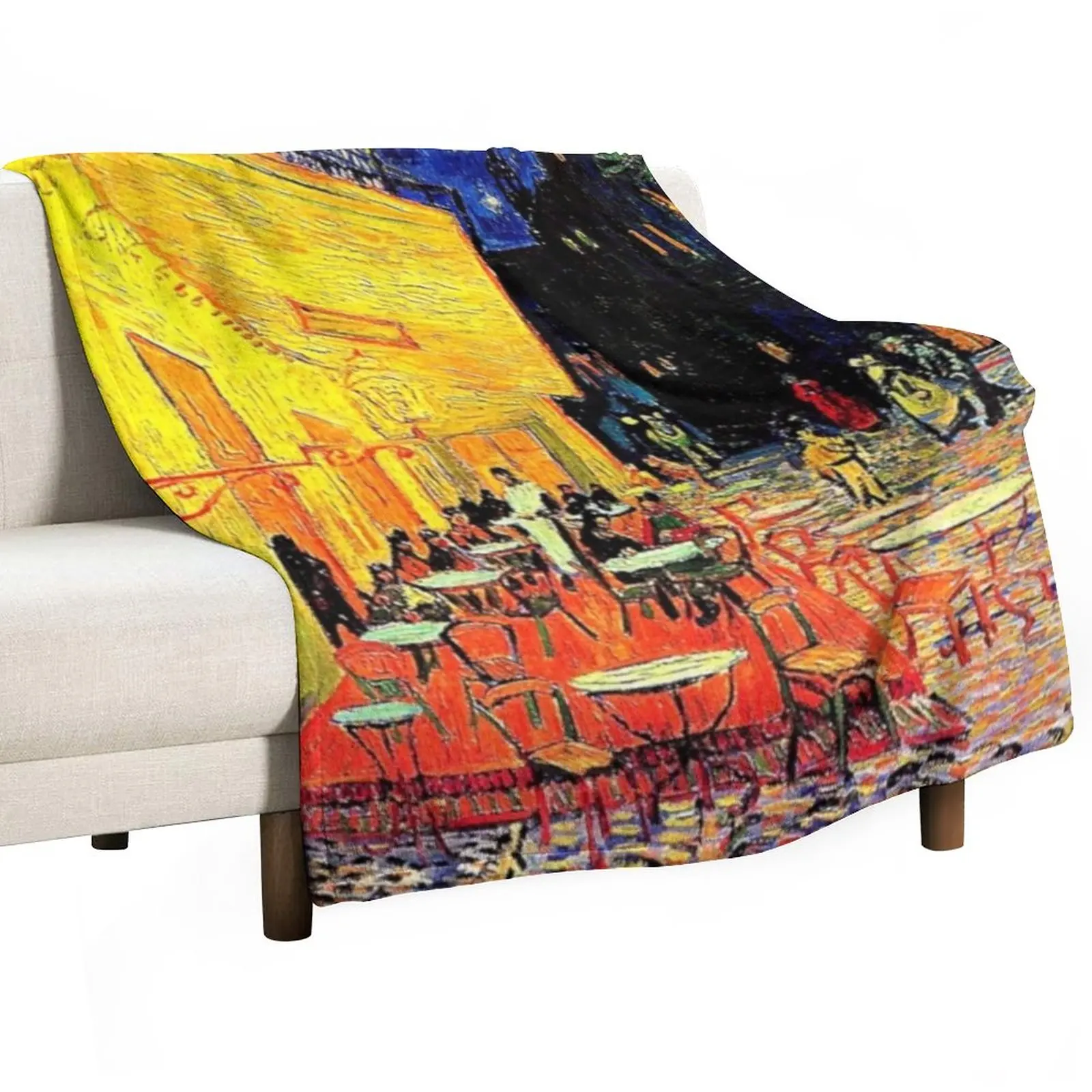 The Cafe Terrace on the Place du Forum' by Vincent van Gogh | 'Cafe Terrace at Night' Throw Blanket Quilt Blanket
The Cafe Terrace on the Place du Forum' by Vincent van Gogh | 'Cafe Terrace at Night' Throw Blanket Quilt Blanket