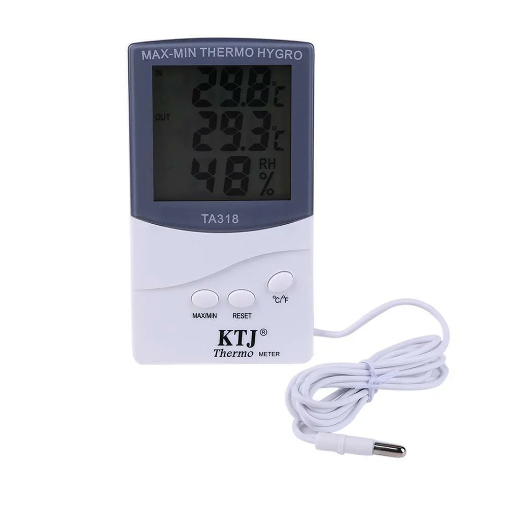 Provide Stable Reading Wall Mounted LCD Device Thermometer Easy To Read Numbers Model TA Use Battery AAA Battery
Provide Stable Reading Wall Mounted LCD Device Thermometer Easy To Read Numbers Model TA Use Battery AAA Battery