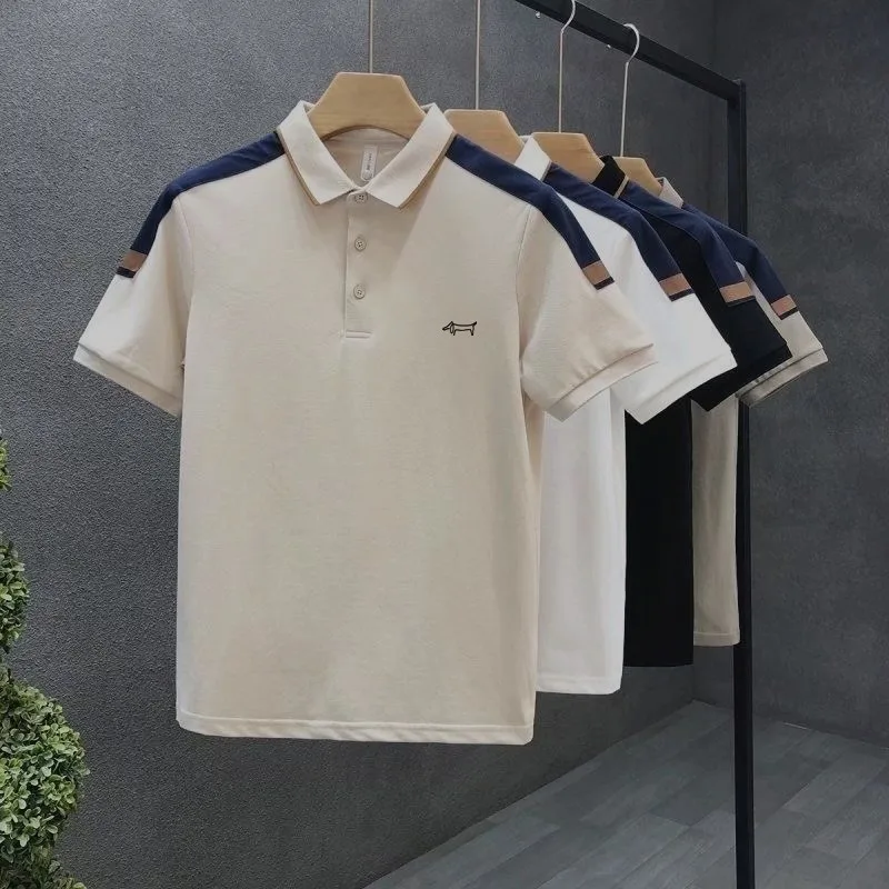 Summer Golf Men's T-shirt Breathable Ice Silk Quick-drying Loose Elastic Golf Polo Shirt Fashion Golf Wear Short-sleeved Man Tee
Summer Golf Men's T-shirt Breathable Ice Silk Quick-drying Loose Elastic Golf Polo Shirt Fashion Golf Wear Short-sleeved Man Tee
