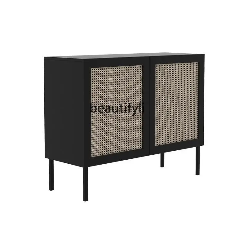 Simple Solid Wood Rattan Sideboard Cabinet Designer Creative Living Room Locker Display Cabinet Multi-Functional Curio Cabinet
Simple Solid Wood Rattan Sideboard Cabinet Designer Creative Living Room Locker Display Cabinet Multi-Functional Curio Cabinet