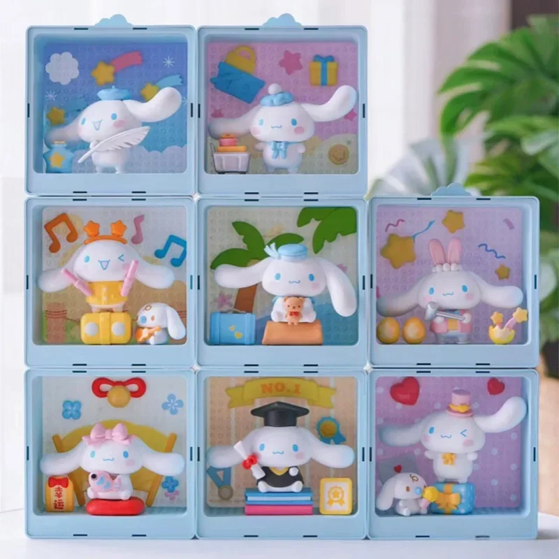 

Miniso Genuine Big Eared Dog Wish List Series Microbox Max Kawaii Blind Box Decoration Cinnamoroll Doll Toy Gift Surprise Box