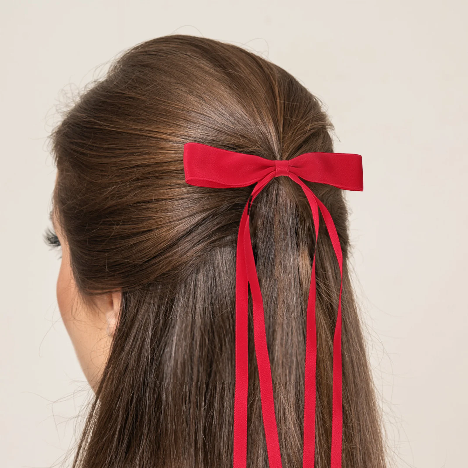 

Bow Hairpin Ribbon Ribbons for Women Clip Small Clips Barrette Accessories Barrettes