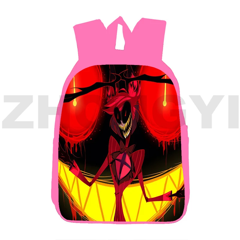 Высокое качество Мультфильм хазбин рюкзак отель Косплей Bookbag сумка-мессенджер для детей подарок 12/16 дюймов Розовый школьный рюкзак для девочек
Высокое качество Мультфильм хазбин рюкзак отель Косплей Bookbag сумка-мессенджер для детей подарок 12/16 дюймов Розовый школьный рюкзак для девочек