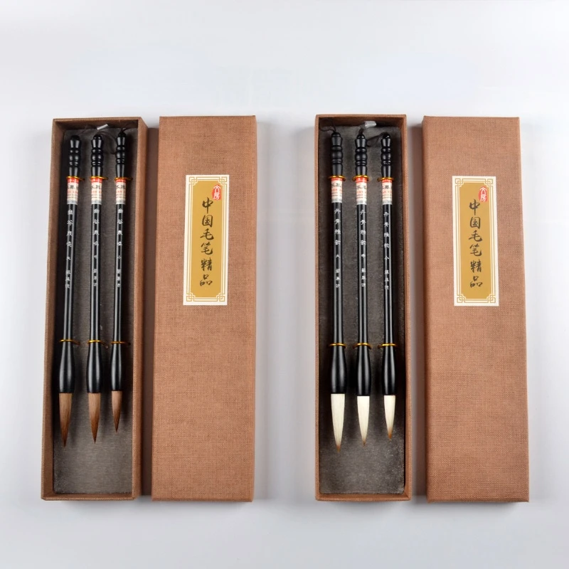 Weasel Hair Multiple Hair Lian Brush Ouyang Xun Regular Script Calligraphy Writing Brush Beginner Official Script Caligrafia Pen
Weasel Hair Multiple Hair Lian Brush Ouyang Xun Regular Script Calligraphy Writing Brush Beginner Official Script Caligrafia Pen