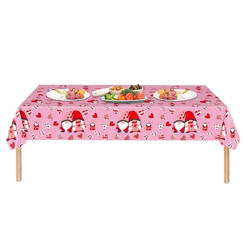 Heart Table Runner Red Heart Gnome Couples Waterproof Table Mat Rectangular Dinner Party Tablecloth Indoor Home Decorations For
Heart Table Runner Red Heart Gnome Couples Waterproof Table Mat Rectangular Dinner Party Tablecloth Indoor Home Decorations For