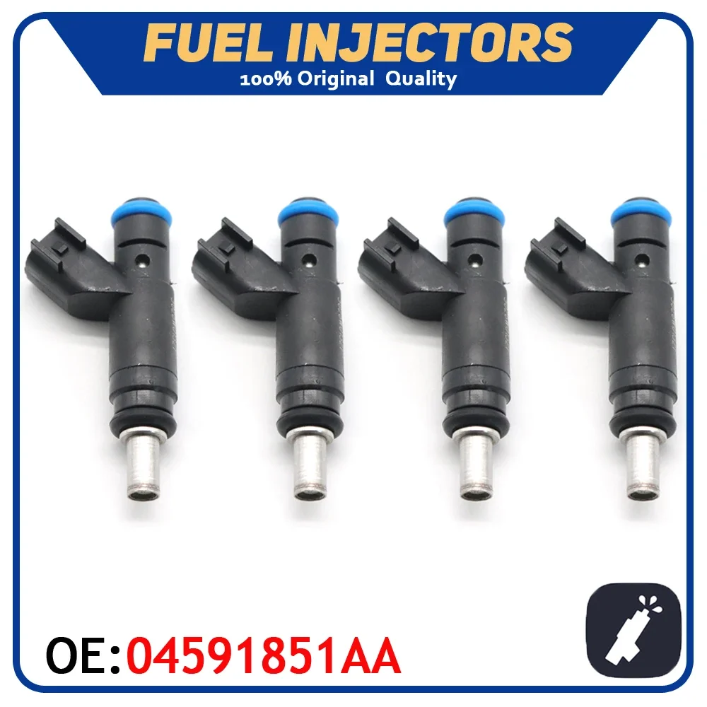 4PCS Car Fuel Injector Nozzle 04591851AA For Chrysler 300 Dodge DAYTONA JEEP COMMANDER GRAND CHEROKEE 4.7L 5.7L V8 2005-2018
4PCS Car Fuel Injector Nozzle 04591851AA For Chrysler 300 Dodge DAYTONA JEEP COMMANDER GRAND CHEROKEE 4.7L 5.7L V8 2005-2018