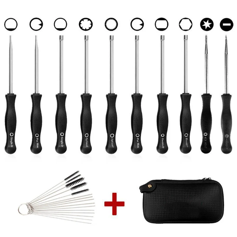 10PCS/Set Carburetor Screwdrivers Adjustment Multi-head Tune-up Bolt Key Car Repair Maintenance Tool Set with Brush
10PCS/Set Carburetor Screwdrivers Adjustment Multi-head Tune-up Bolt Key Car Repair Maintenance Tool Set with Brush