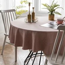 Polyester Tablecloths, Waterproof Table Covers Simple Style Pink Dining Table Coffee Table Deco
Polyester Tablecloths, Waterproof Table Covers Simple Style Pink Dining Table Coffee Table Deco