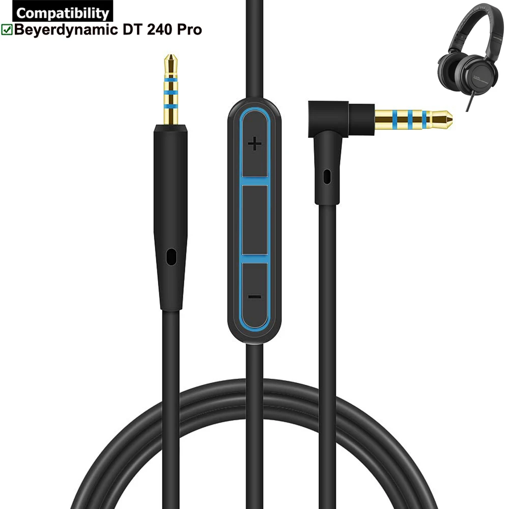 OFC Replacement Stereo Audio Cable Extension Music Cord Wire For Beyerdynamic DT 240 DT-240 DT240 Pro Headphones
OFC Replacement Stereo Audio Cable Extension Music Cord Wire For Beyerdynamic DT 240 DT-240 DT240 Pro Headphones