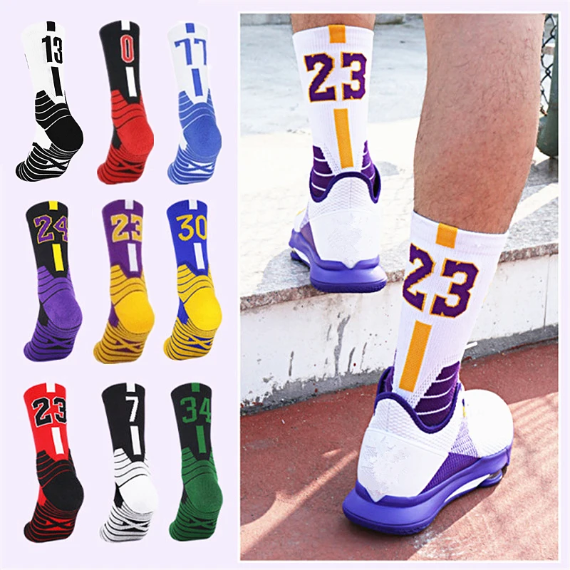 

Kids HOT Socks SELL Professional For Basketball Sport Men Outdoor Cycling Climbing Running Fast-drying Breathable Adult Non-Slip