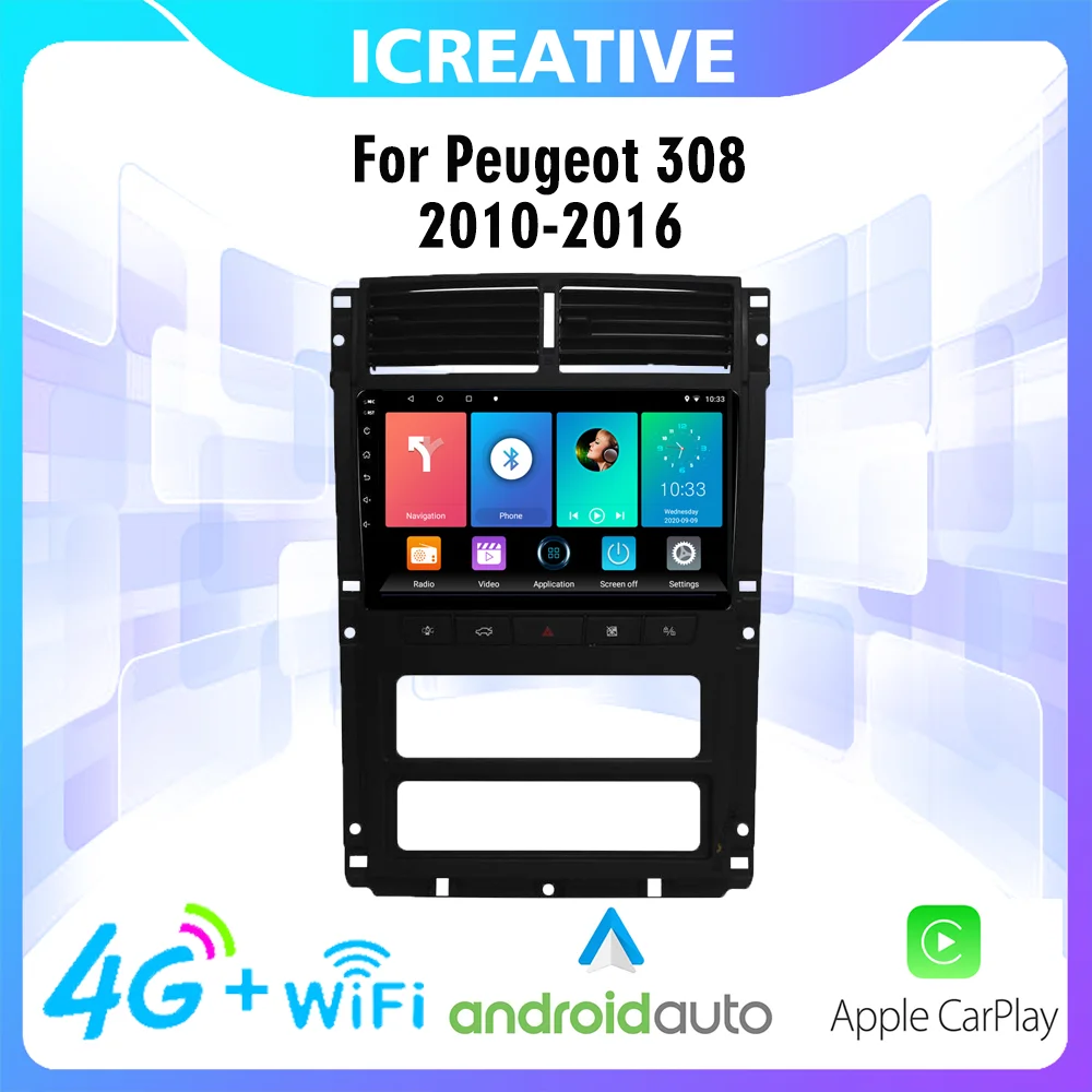 For Peugeot 405 2015-2020 Multimedia Autoradio 2 Din 9 inch Android 4G Carplay Car Radio GPS Navigation Multimedia Player
For Peugeot 405 2015-2020 Multimedia Autoradio 2 Din 9 inch Android 4G Carplay Car Radio GPS Navigation Multimedia Player
