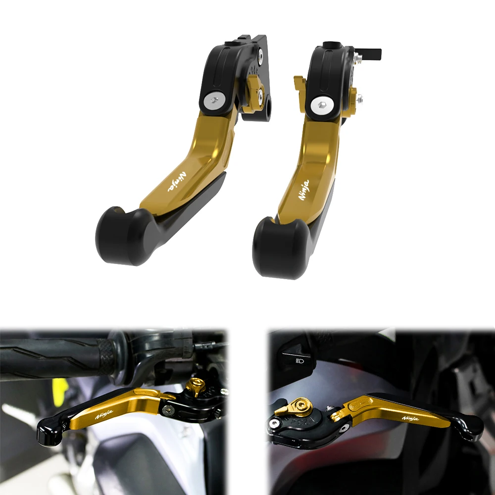 Motorcycle Brake Clutch Levers For Kawasaki ER-6F/Ninja 650R ER-6N 650R Ninja 400R Versys 650 Adjustable Foldable Extendable
Motorcycle Brake Clutch Levers For Kawasaki ER-6F/Ninja 650R ER-6N 650R Ninja 400R Versys 650 Adjustable Foldable Extendable