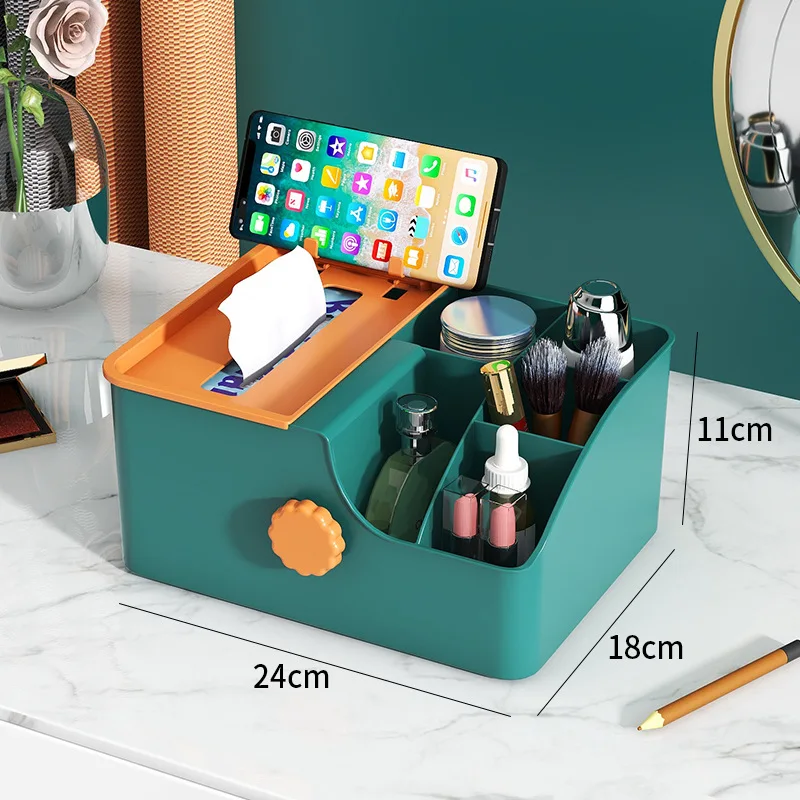 Multifunctional Creative Paper Towel Storage Box Household Cosmetic Storage Box Desktop Tissue Box Makeup Organizer Napkin Holde
Multifunctional Creative Paper Towel Storage Box Household Cosmetic Storage Box Desktop Tissue Box Makeup Organizer Napkin Holde