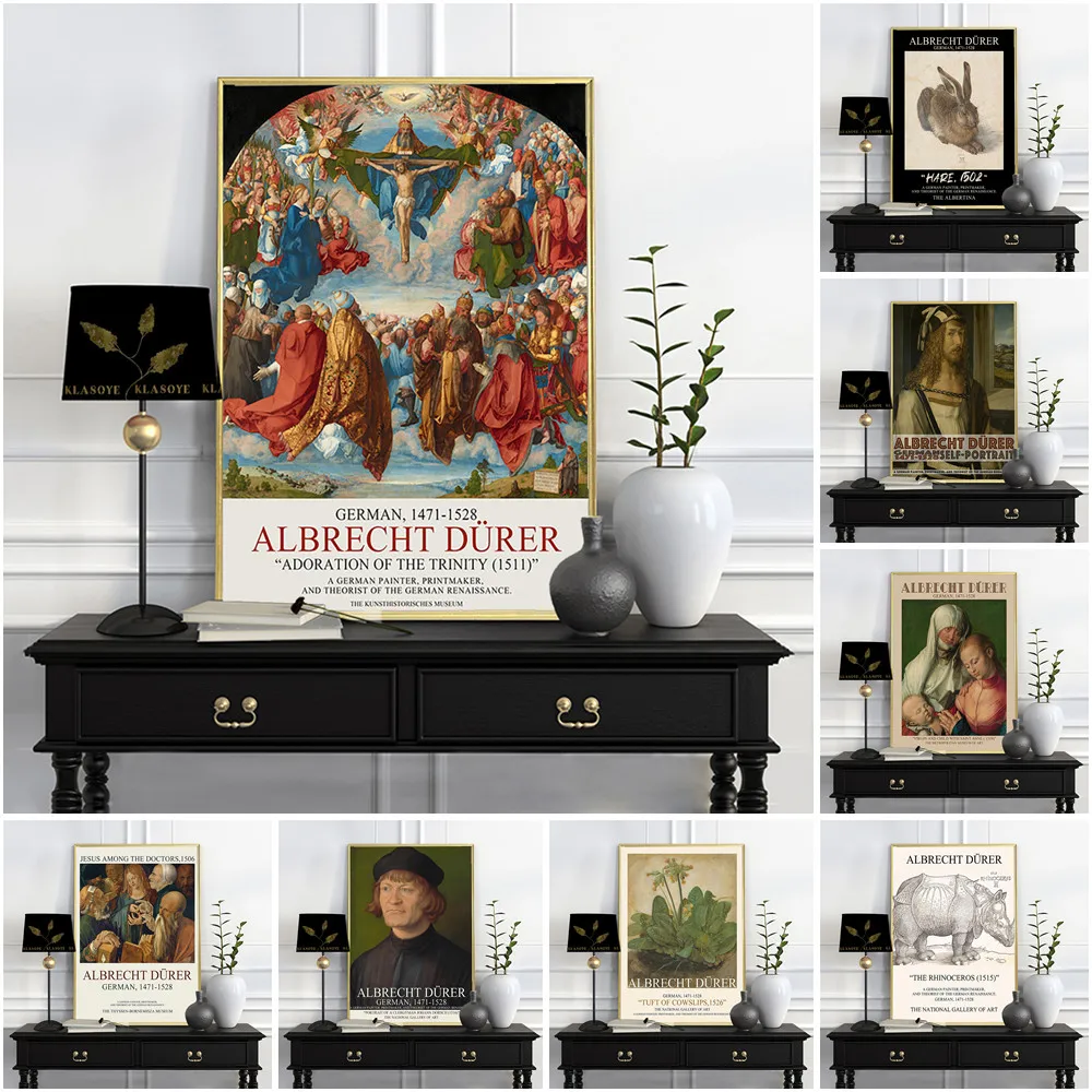 Albrecht Durer Vintage Print Art Poster Renaissance Exhibition Museum Canvas Painting Living Room Wall Picture Home Decor Gift
Albrecht Durer Vintage Print Art Poster Renaissance Exhibition Museum Canvas Painting Living Room Wall Picture Home Decor Gift