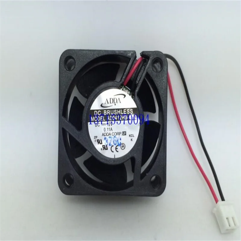 Wholesale fan: ADDA AD0412HB-C50 double ball 4CM 4020 12V 0.11A silent fan with power dissipation
Wholesale fan: ADDA AD0412HB-C50 double ball 4CM 4020 12V 0.11A silent fan with power dissipation