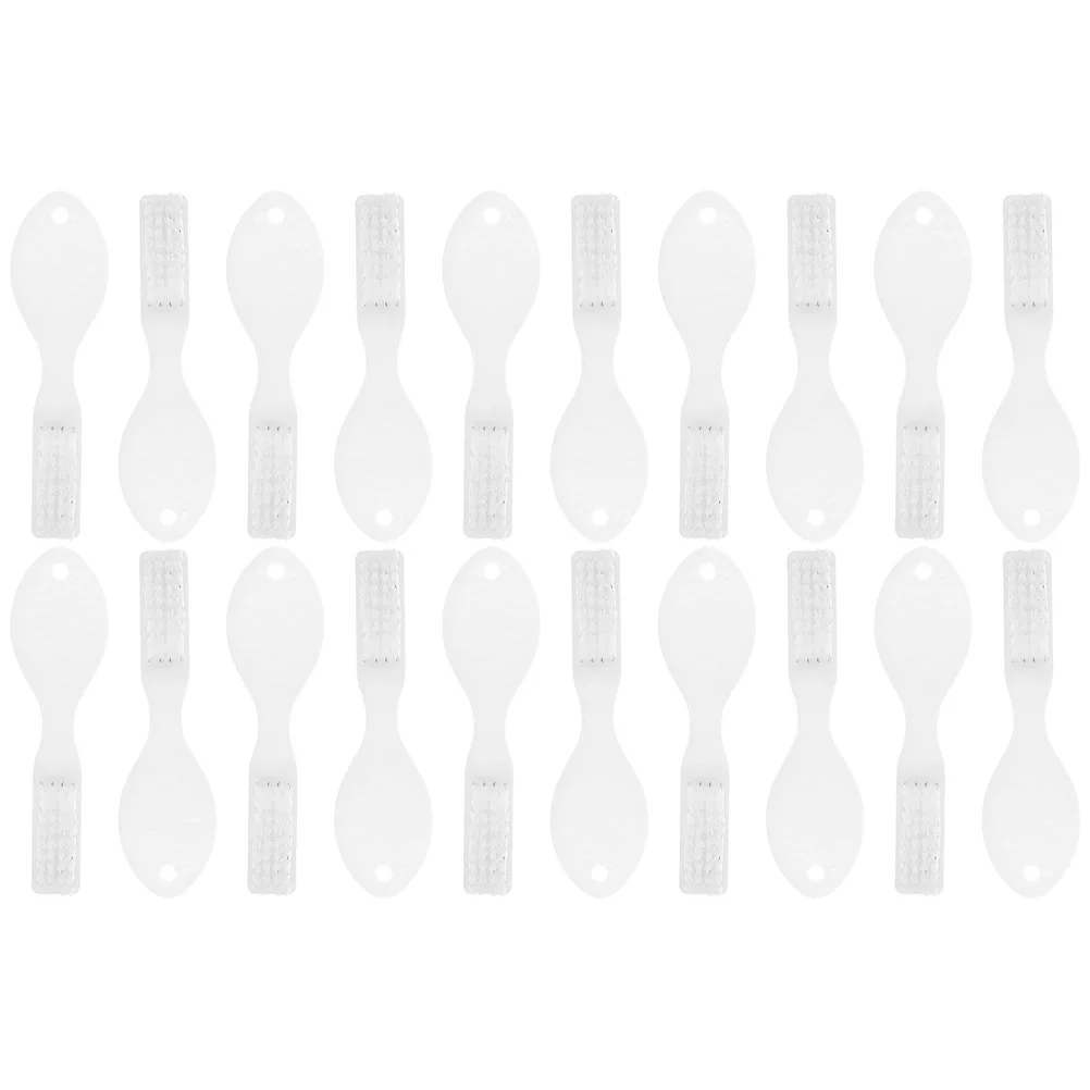 20 Pcs Prison Toothbrush Plastic Spoons Handle Short Portable Small Travel Clean Tools Use
20 Pcs Prison Toothbrush Plastic Spoons Handle Short Portable Small Travel Clean Tools Use
