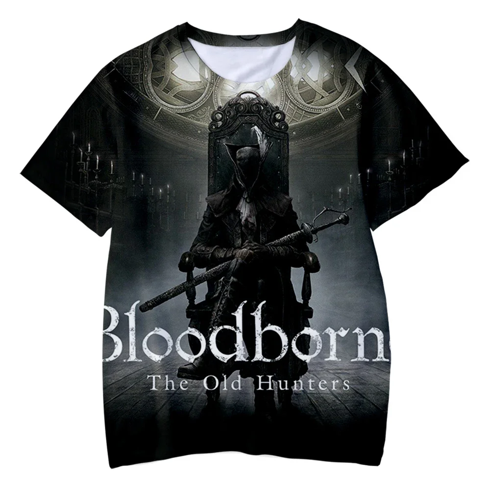 Summer Bloodborne T-Shirts Game 3D Print Streetwear Boys Girls Casual Fashion Oversized T Shirt Harajuku Kids Tees Tops Clothing
Summer Bloodborne T-Shirts Game 3D Print Streetwear Boys Girls Casual Fashion Oversized T Shirt Harajuku Kids Tees Tops Clothing