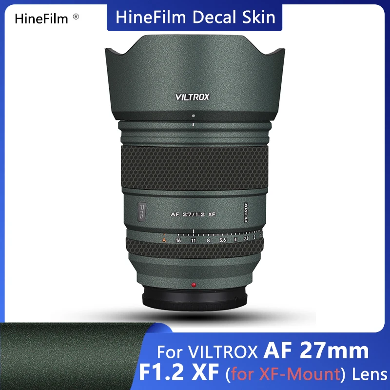 

Viltrox AF27F1.2 XF Mount Lens Decal Skin for Viltrox AF 27mm f/1.2 XF Pro Lens Wrap Cover Sticker Protective Film