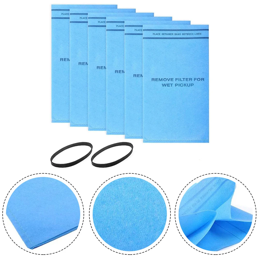 6Pcs Filter Bags & 2Pcs Bands For MultiFit VF2000 Work-Shop Fit 2.5 Gallon Vacuum Cleaner Robot Cleaning Sweeper Accessories
6Pcs Filter Bags & 2Pcs Bands For MultiFit VF2000 Work-Shop Fit 2.5 Gallon Vacuum Cleaner Robot Cleaning Sweeper Accessories