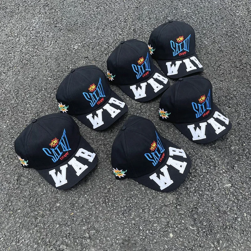 2024 Street Fashion Saint Michael Vintage Embroidered Soft Top Baseball Cap Unisex Adjustable Summer Hat
2024 Street Fashion Saint Michael Vintage Embroidered Soft Top Baseball Cap Unisex Adjustable Summer Hat