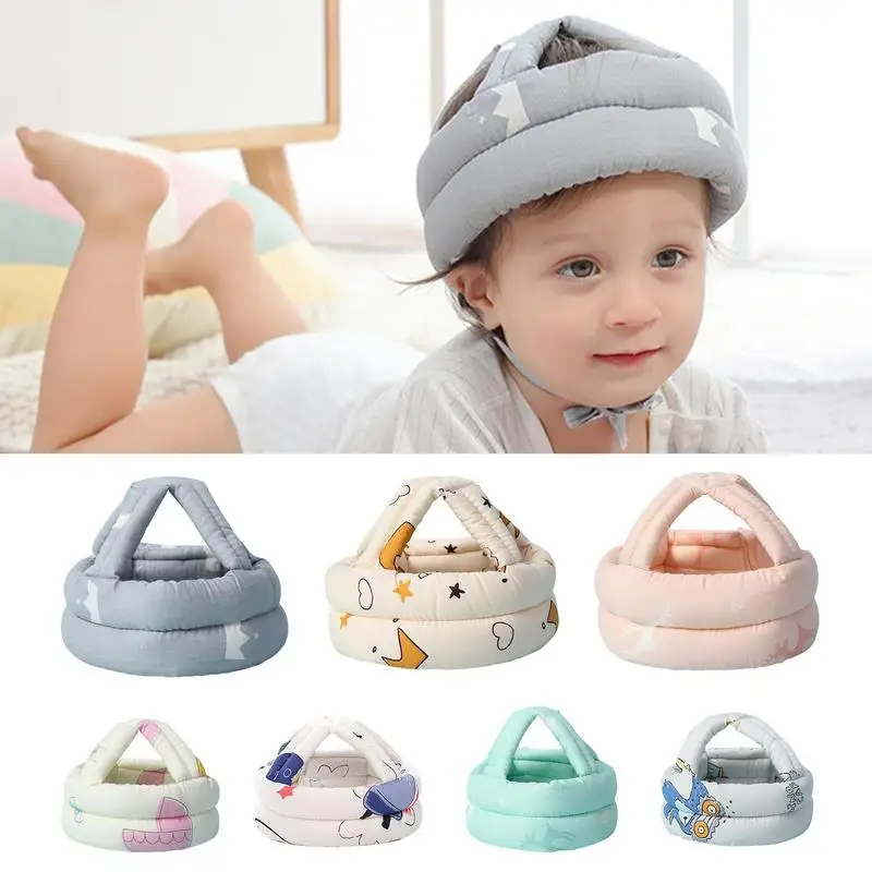 

Baby Head Protector 360 Protection Baby Head Shaping Pillow Anti-fall With 4 Ventilation Holes Skin-friendly Kids Head Pillow