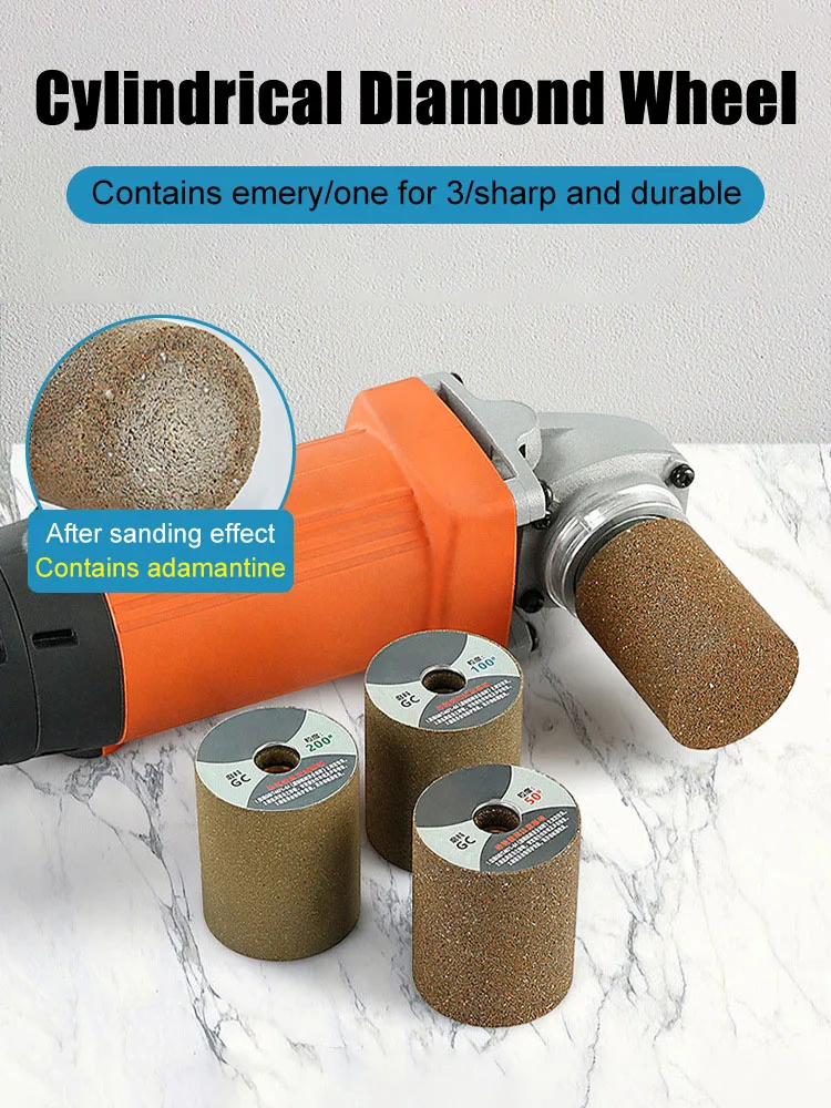 Cup Type Diamond Polishing Wheel 50/100/200Grits Stone Grinding Head Abrasive Angle Grinder For Granite Marble Tile Trimming
Cup Type Diamond Polishing Wheel 50/100/200Grits Stone Grinding Head Abrasive Angle Grinder For Granite Marble Tile Trimming