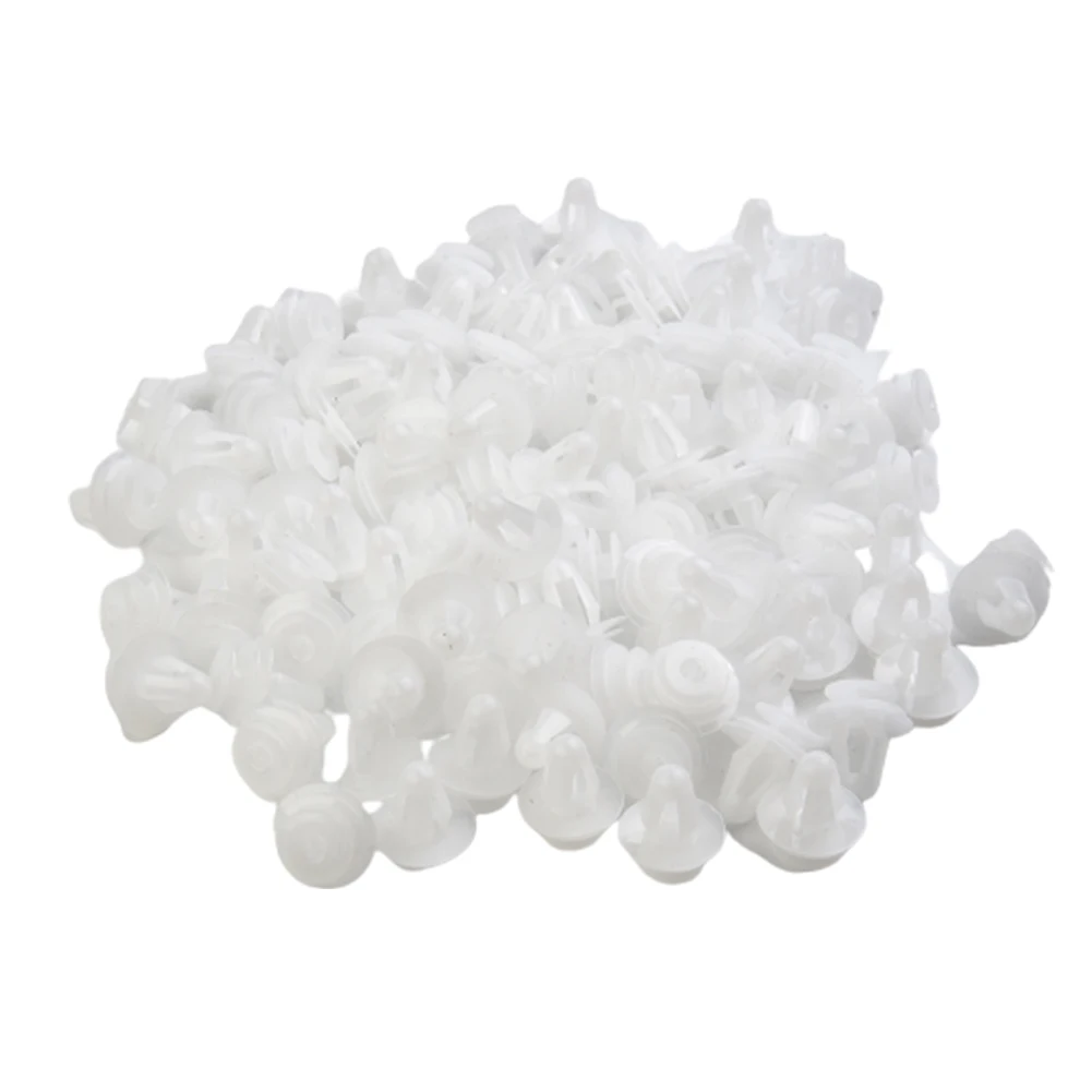 Brand New Durable High quality Hot Sale Fixed clip Retainer White 100Pcs Bumper Fender Hole Plastic Push Rivet
Brand New Durable High quality Hot Sale Fixed clip Retainer White 100Pcs Bumper Fender Hole Plastic Push Rivet