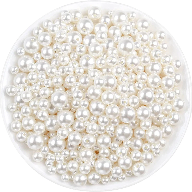 3-16mm Ivory Pearl Beads ABS Imitation Pearl with Hole Craft Bead Acrylic Loose Pearls for DIY Bracelet Sew Craft Jewelry Making
3-16mm Ivory Pearl Beads ABS Imitation Pearl with Hole Craft Bead Acrylic Loose Pearls for DIY Bracelet Sew Craft Jewelry Making