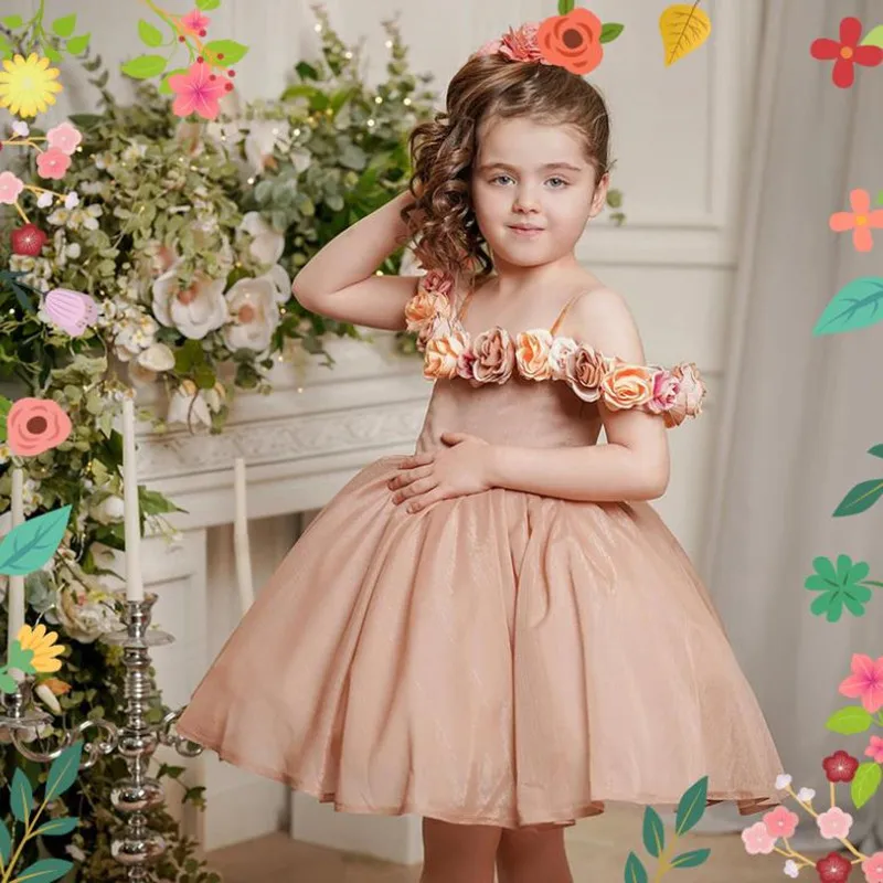 Children's Princess Shoulderless Ball Gown Wedding Birthday Party Flower Girls Dress A3821 Vestidos Bridesmaid Dresses
Children's Princess Shoulderless Ball Gown Wedding Birthday Party Flower Girls Dress A3821 Vestidos Bridesmaid Dresses