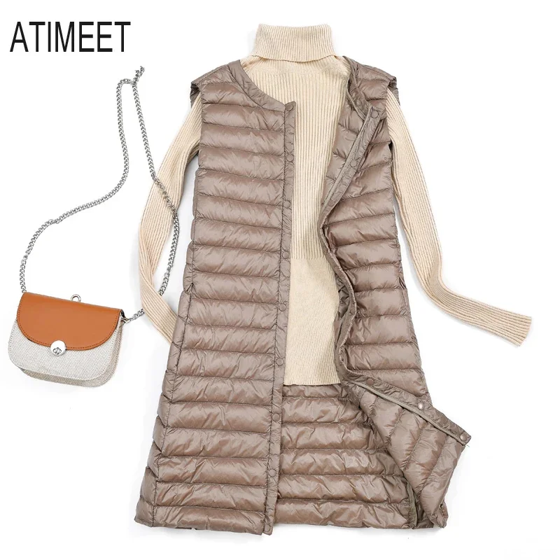 2023 New Women Thin Down Vest White Duck Vests Autumn And Winter Warm Female Outwear
2023 New Women Thin Down Vest White Duck Vests Autumn And Winter Warm Female Outwear