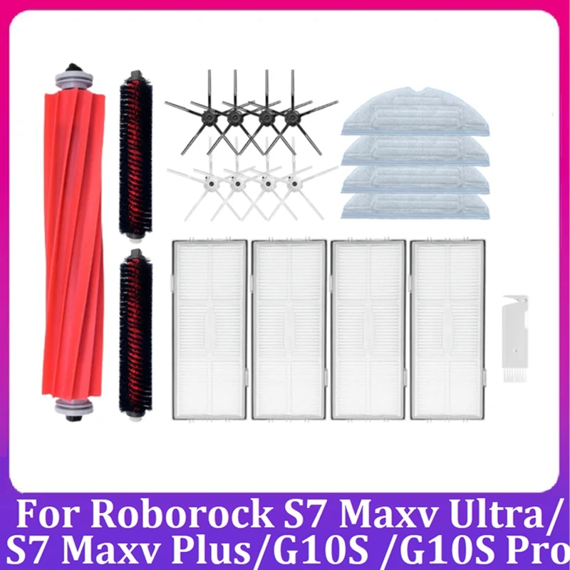 Replacement Parts For Roborock S7 Maxv Ultra / S7 Maxv Plus/G10S /G10S Pro Robot Vacuum Cleaner Accessories Kit
Replacement Parts For Roborock S7 Maxv Ultra / S7 Maxv Plus/G10S /G10S Pro Robot Vacuum Cleaner Accessories Kit