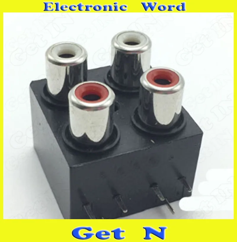 200pcs AV4-8.4-7 4Holes Full Cover 6Pins Lotus RCA Female Plug Audio Video AV Connectors
200pcs AV4-8.4-7 4Holes Full Cover 6Pins Lotus RCA Female Plug Audio Video AV Connectors