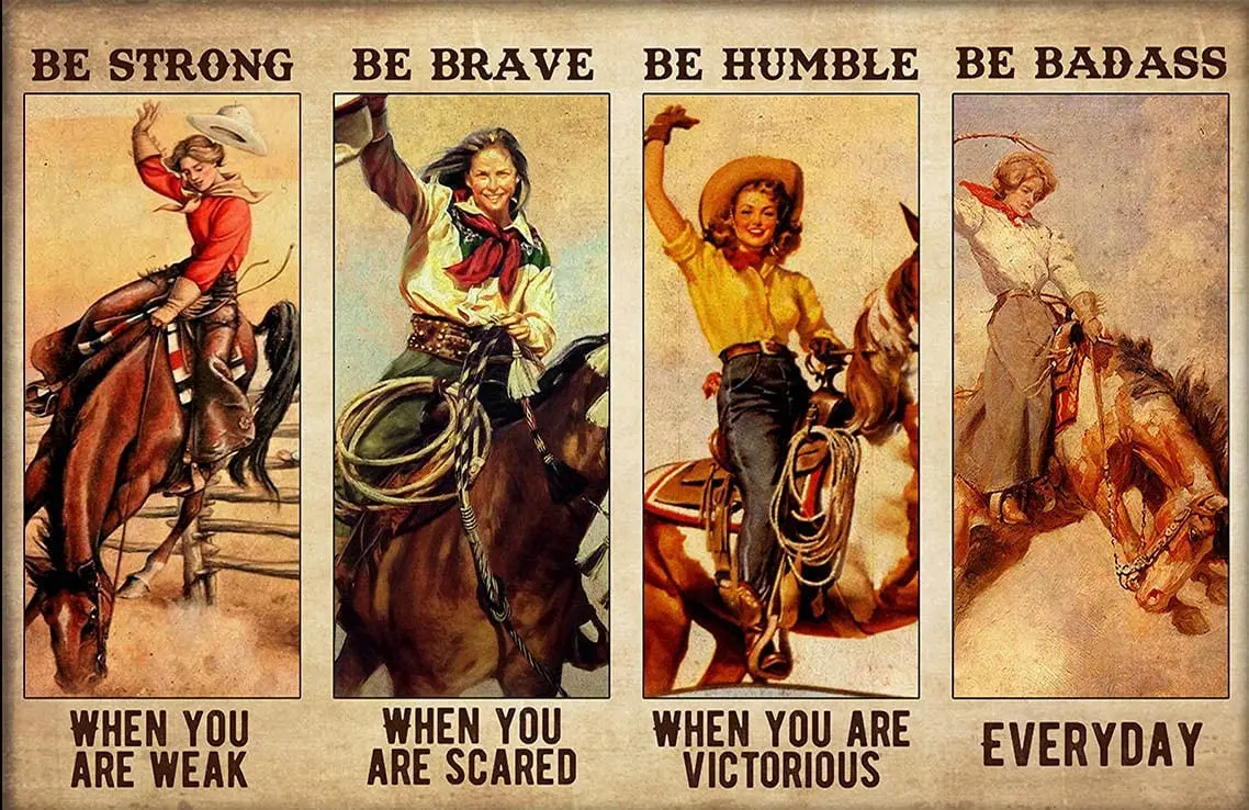 Cowgirl Rodeo Be каждый день ВИНТАЖНЫЙ ПЛАКАТ, Девушки Любовь Лошади жестяной знак Металл Паб Клуб кафе дома настенное Искусство Декор плакат ретро
Cowgirl Rodeo Be каждый день ВИНТАЖНЫЙ ПЛАКАТ, Девушки Любовь Лошади жестяной знак Металл Паб Клуб кафе дома настенное Искусство Декор плакат ретро