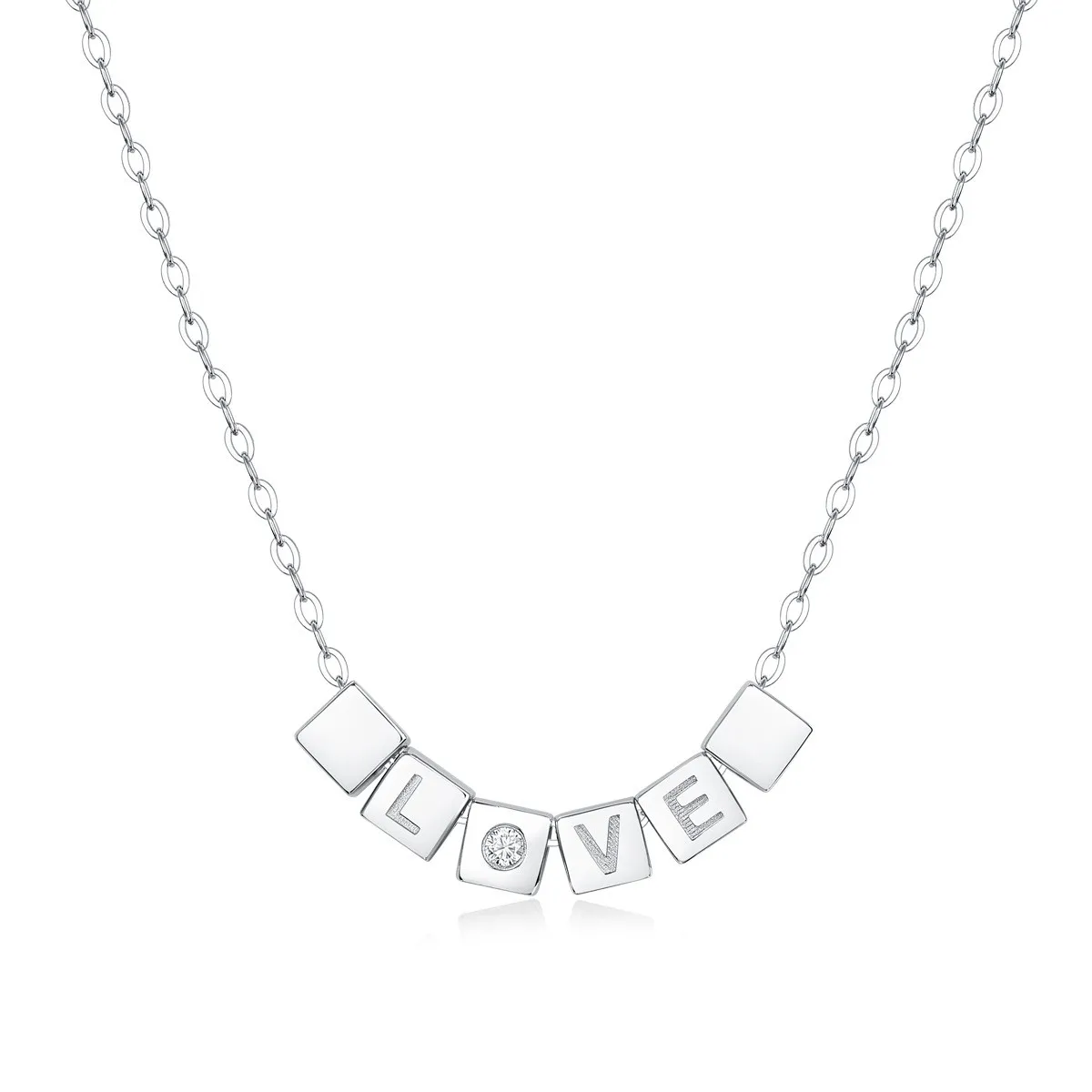 N12471 Lefei Fashion Luxury Trend Classic Moissanite Cube Sweet Love Words Necklace Women 925 Sterling Silver Party Jewelry Gift
N12471 Lefei Fashion Luxury Trend Classic Moissanite Cube Sweet Love Words Necklace Women 925 Sterling Silver Party Jewelry Gift