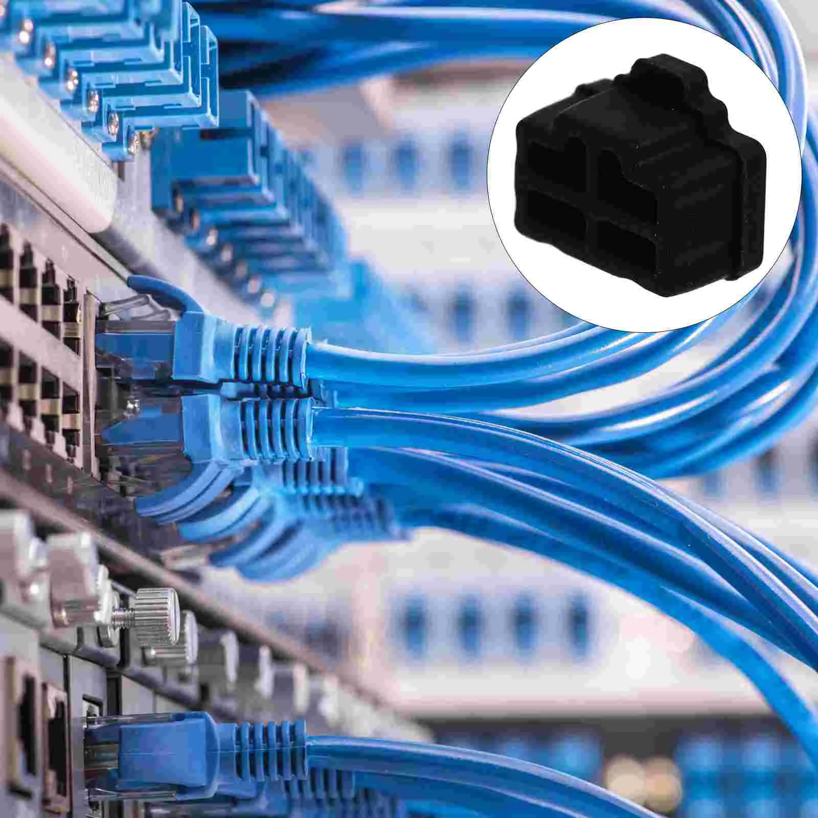50pcs Covers Network Interface Protective Caps Interface Network Interface Protective Caps
50pcs Covers Network Interface Protective Caps Interface Network Interface Protective Caps