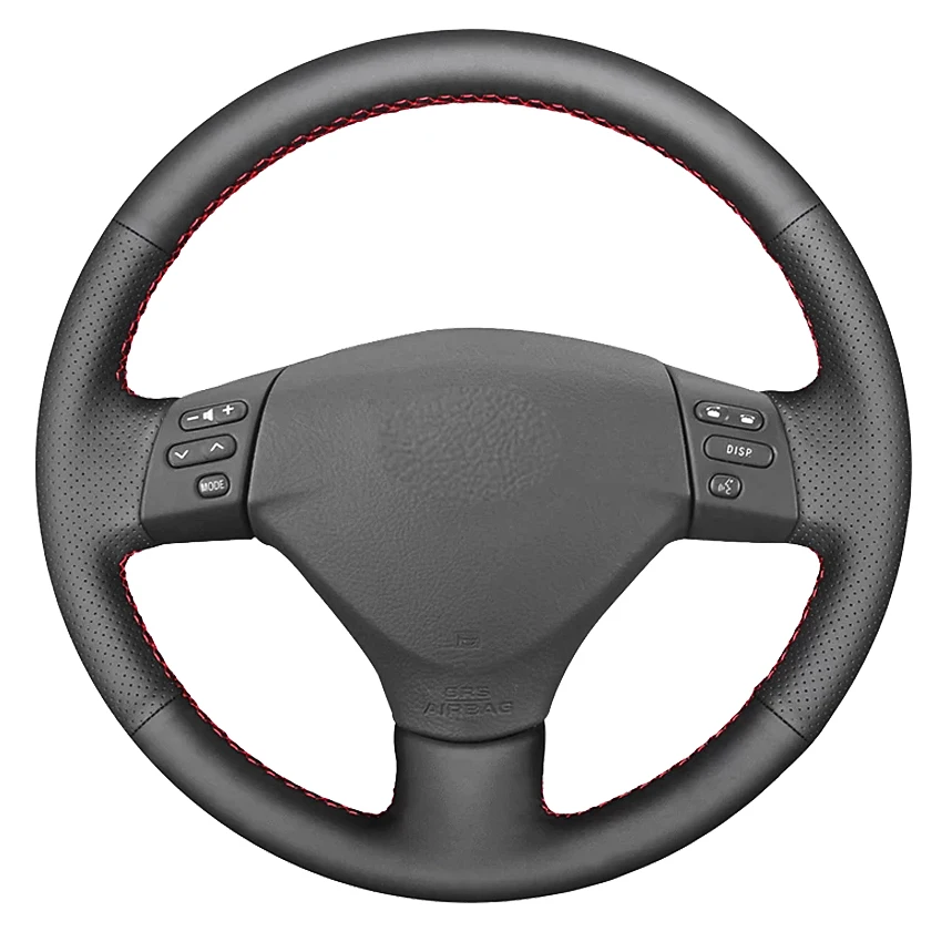 Black Genuine Leather Car Steering Wheel Cover For Lexus RX330 RX400h RX400 2003-2008 Toyota Corolla Verso Camry 2006
Black Genuine Leather Car Steering Wheel Cover For Lexus RX330 RX400h RX400 2003-2008 Toyota Corolla Verso Camry 2006