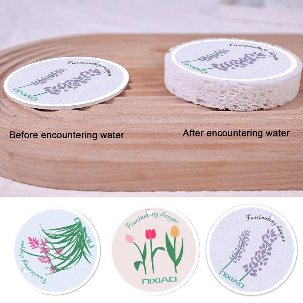 Round Cleaning Cloth Sponge For Kitchen Compressed Dishwashing Sponge Wood Pulp Washing Tool Wipe Cloth Scouring Random Col C7X1
Round Cleaning Cloth Sponge For Kitchen Compressed Dishwashing Sponge Wood Pulp Washing Tool Wipe Cloth Scouring Random Col C7X1