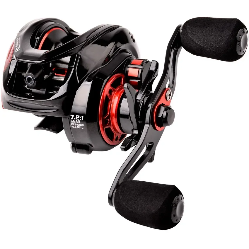 Fishing Reel Professional Ultra Light 7.2.1 Gear Ratio Carp Baitcasting Wheel Carp Fishing Casting Reel
Fishing Reel Professional Ultra Light 7.2.1 Gear Ratio Carp Baitcasting Wheel Carp Fishing Casting Reel