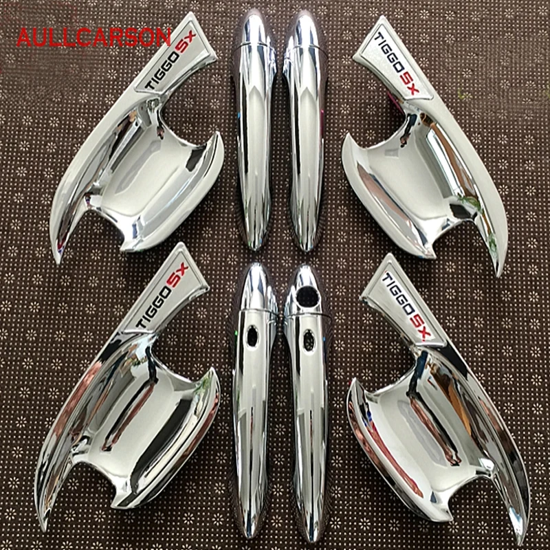 For Chery Tiggo 5X 2017 2018 2019 2020 2021 2022 ABS Chrome Door Handle Cover Bowl Car-Styling Outer Trim Car Accessories 
For Chery Tiggo 5X 2017 2018 2019 2020 2021 2022 ABS Chrome Door Handle Cover Bowl Car-Styling Outer Trim Car Accessories