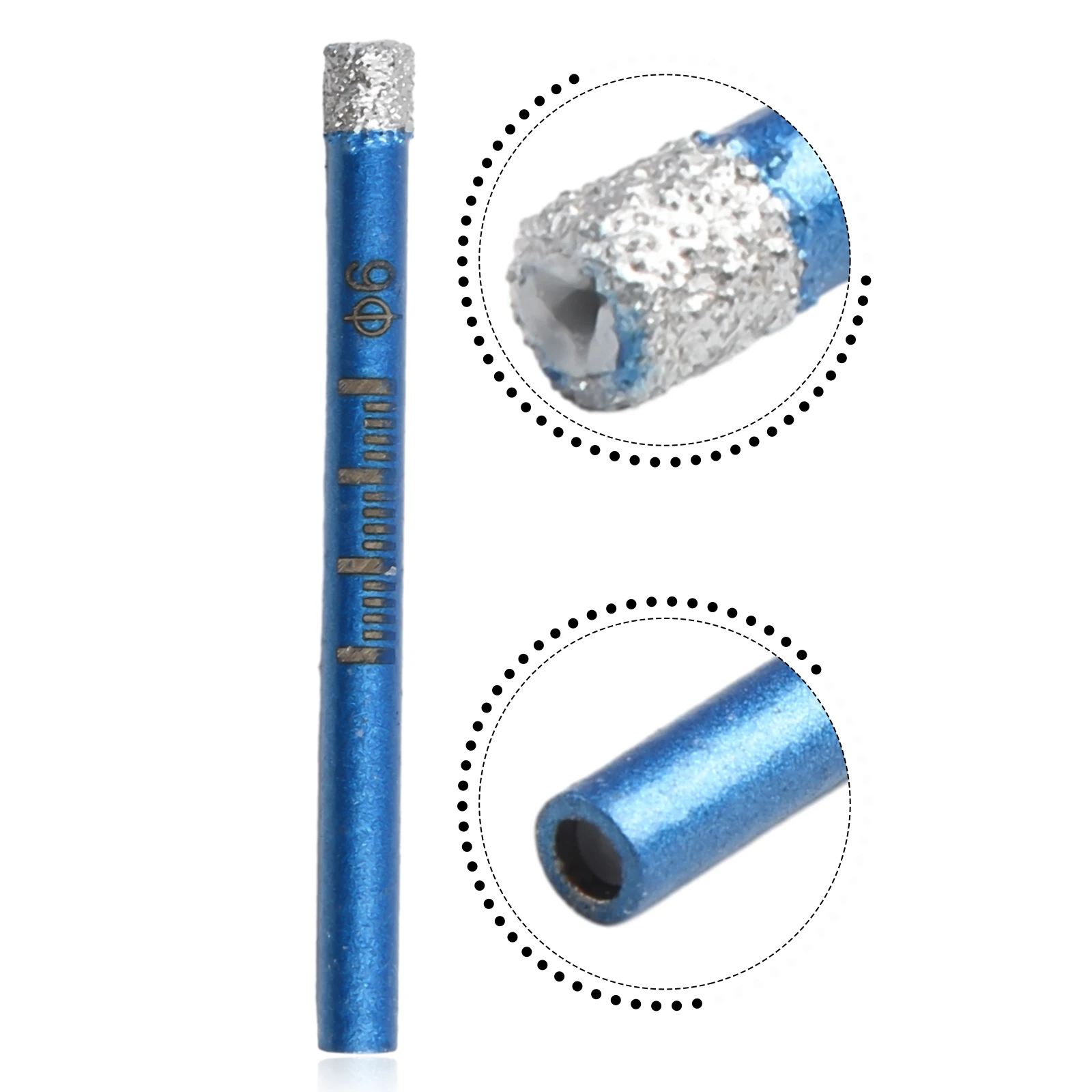 For Drill Chuck Drill Bit Diamond For Drilling 1pc Blue Ceramic Concrete Glass Hardplastic High Efficiency Marble
For Drill Chuck Drill Bit Diamond For Drilling 1pc Blue Ceramic Concrete Glass Hardplastic High Efficiency Marble