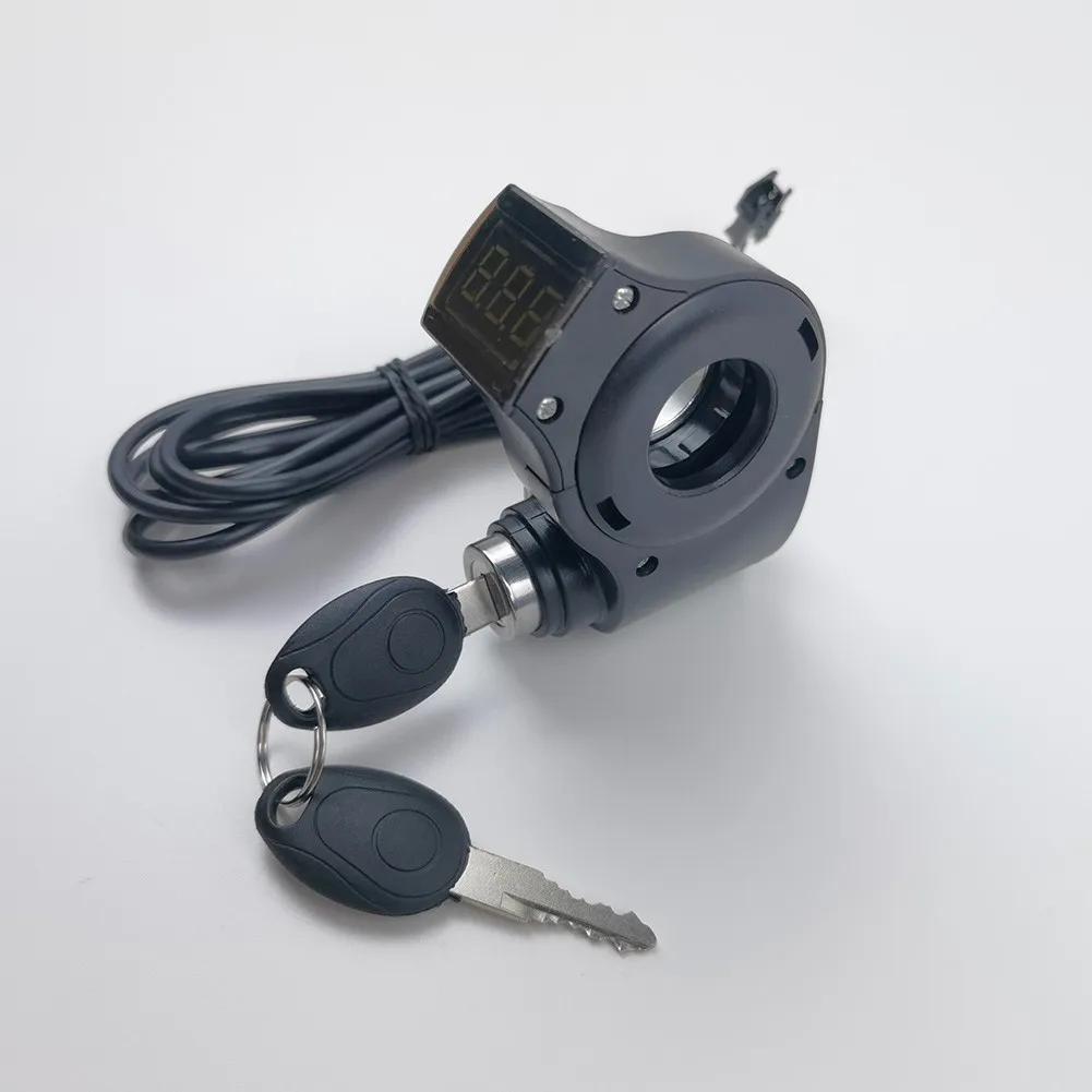 Power Switch With Keys Ignition Voltmeter For Electric Scooter E-bike Ignition Switch Replace Ebike Modification Parts
Power Switch With Keys Ignition Voltmeter For Electric Scooter E-bike Ignition Switch Replace Ebike Modification Parts
