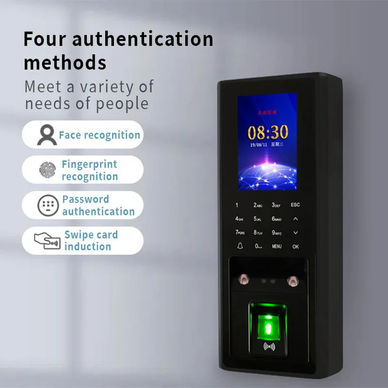 

Fingerprint Attendance Machine 2.8 Inch WIFI Biometric Recognition Face Time Attendance Reader ID IC RFID Access Control System