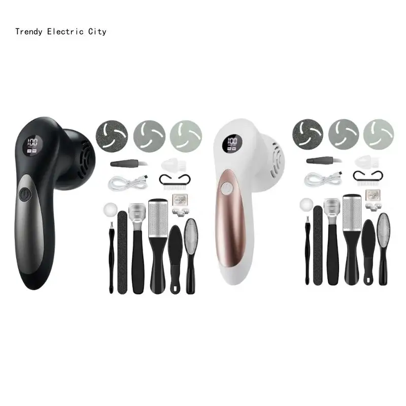 R9CD Electric Feet Callus Remover Rechargeable Portable Electronic File Pedicure
R9CD Electric Feet Callus Remover Rechargeable Portable Electronic File Pedicure