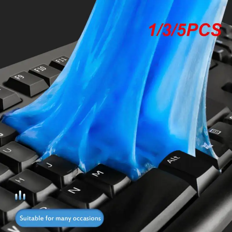 

1/3/5PCS Dust Cleaning Mud Keyboard Cleaner Universal Sticky for Cleaning Glue Gel