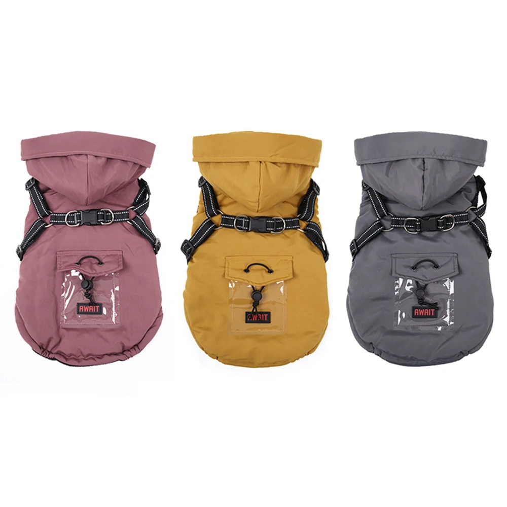 Dog Outdoor Bra Warmer Dog Hoodie Jacket With Hat Waterproof Windproof Hoodie Jacket Pet Comfortable Outdoor Clothing
Dog Outdoor Bra Warmer Dog Hoodie Jacket With Hat Waterproof Windproof Hoodie Jacket Pet Comfortable Outdoor Clothing