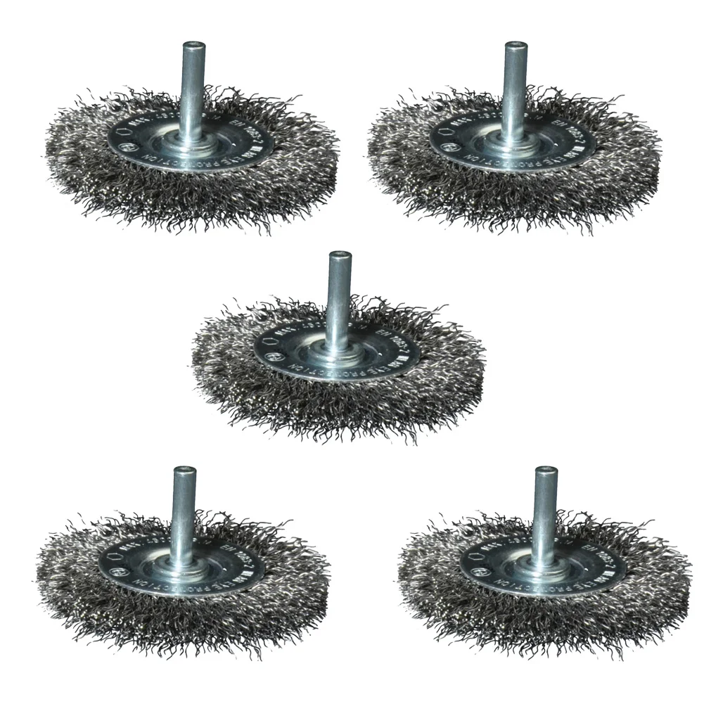 Stainless Steel Wire Wheel Brush For Electric Drill Grinder Painting Removal 0.3mm Steel Wire 75mm Dia Accessories
Stainless Steel Wire Wheel Brush For Electric Drill Grinder Painting Removal 0.3mm Steel Wire 75mm Dia Accessories