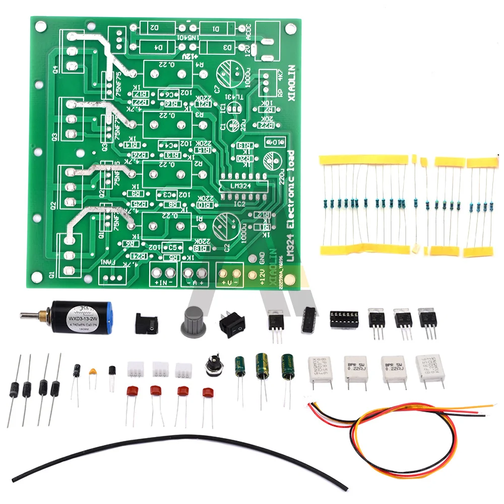 

DIY Kits 150W 10A 15V Battery Capacity Tester Adjustable Constant Current Electronic Load Discharge Test Constant Current