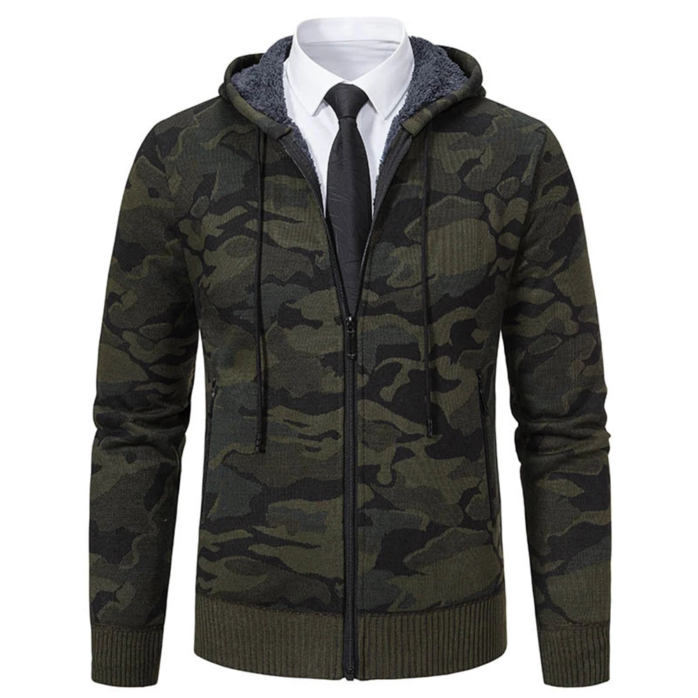 Jacket Men Fall Winter Cardigan Coats Comfortable Easy Care Full-Zip Hoodie Jumper Knitwear Long Sleeve Fashion
Jacket Men Fall Winter Cardigan Coats Comfortable Easy Care Full-Zip Hoodie Jumper Knitwear Long Sleeve Fashion