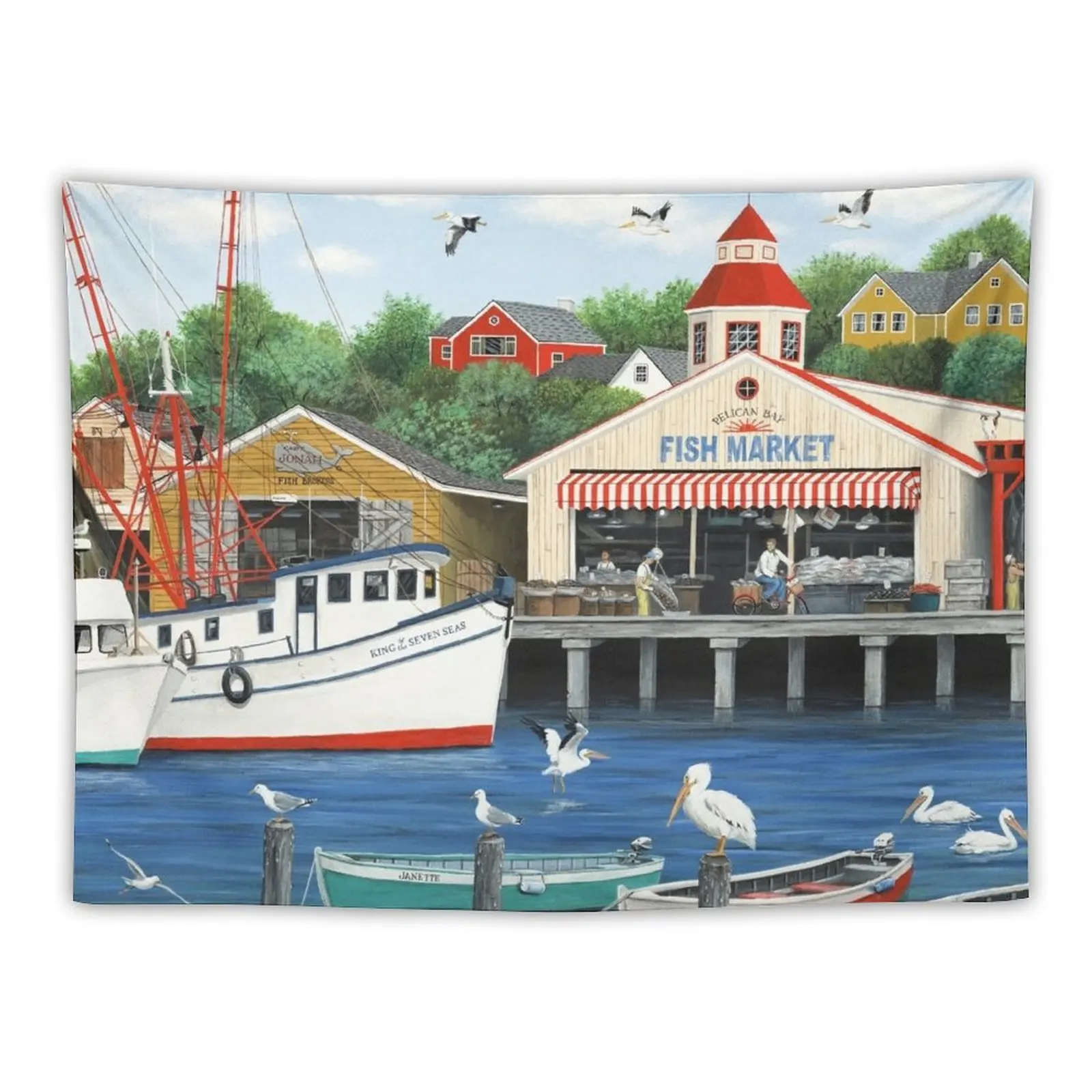 

Pelican Bay Tapestry Bedrooms Decorations Home Decorating Decoration Bedroom Korean Room Decor