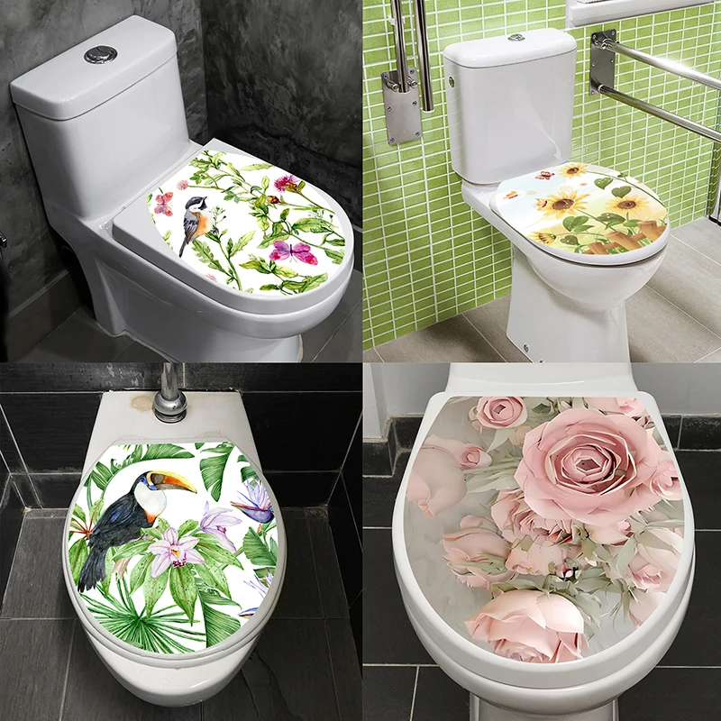 WC Pedestal Pan Cover Sticker Toilet Stool Commode Sticker Home Decor Bathroon Decor 3D Printed Flower View Decals
WC Pedestal Pan Cover Sticker Toilet Stool Commode Sticker Home Decor Bathroon Decor 3D Printed Flower View Decals